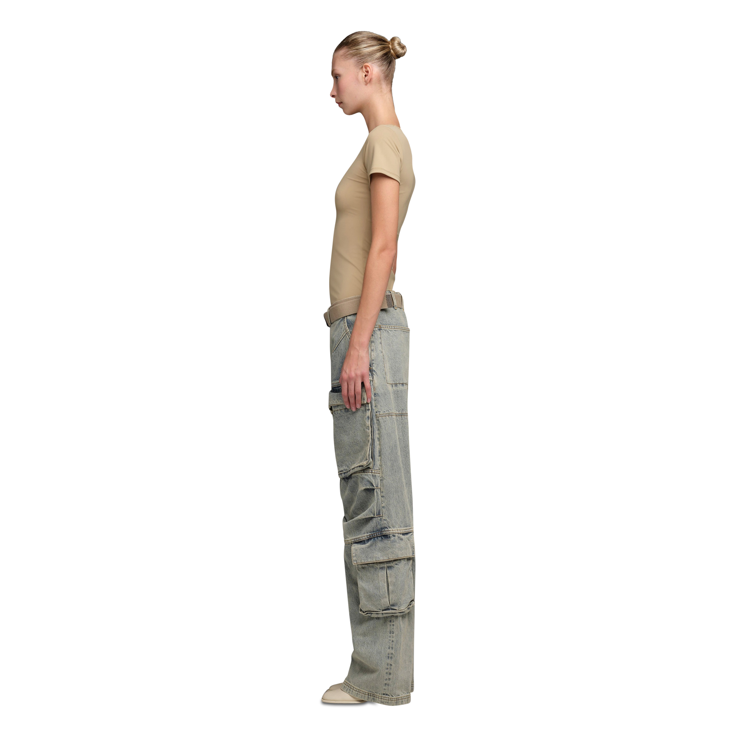 Heavy Denim Cargo Surface Wave | SUBTYPE