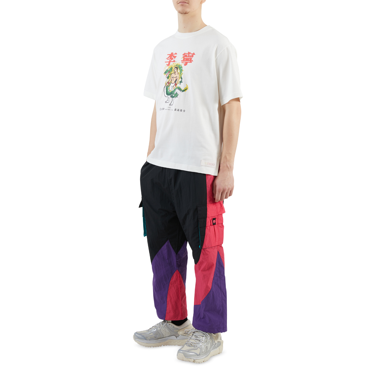 Li-Ning Short Sleeve Tee White Full Body
