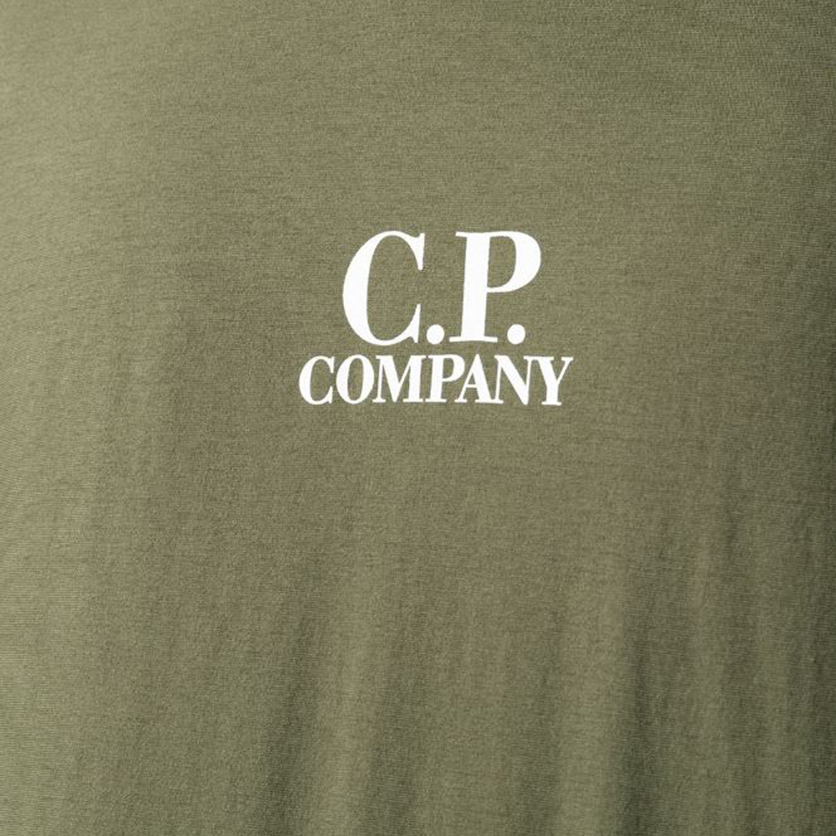 CP Company Garment Dyed No Gravity Jersey Logo T-Shirt