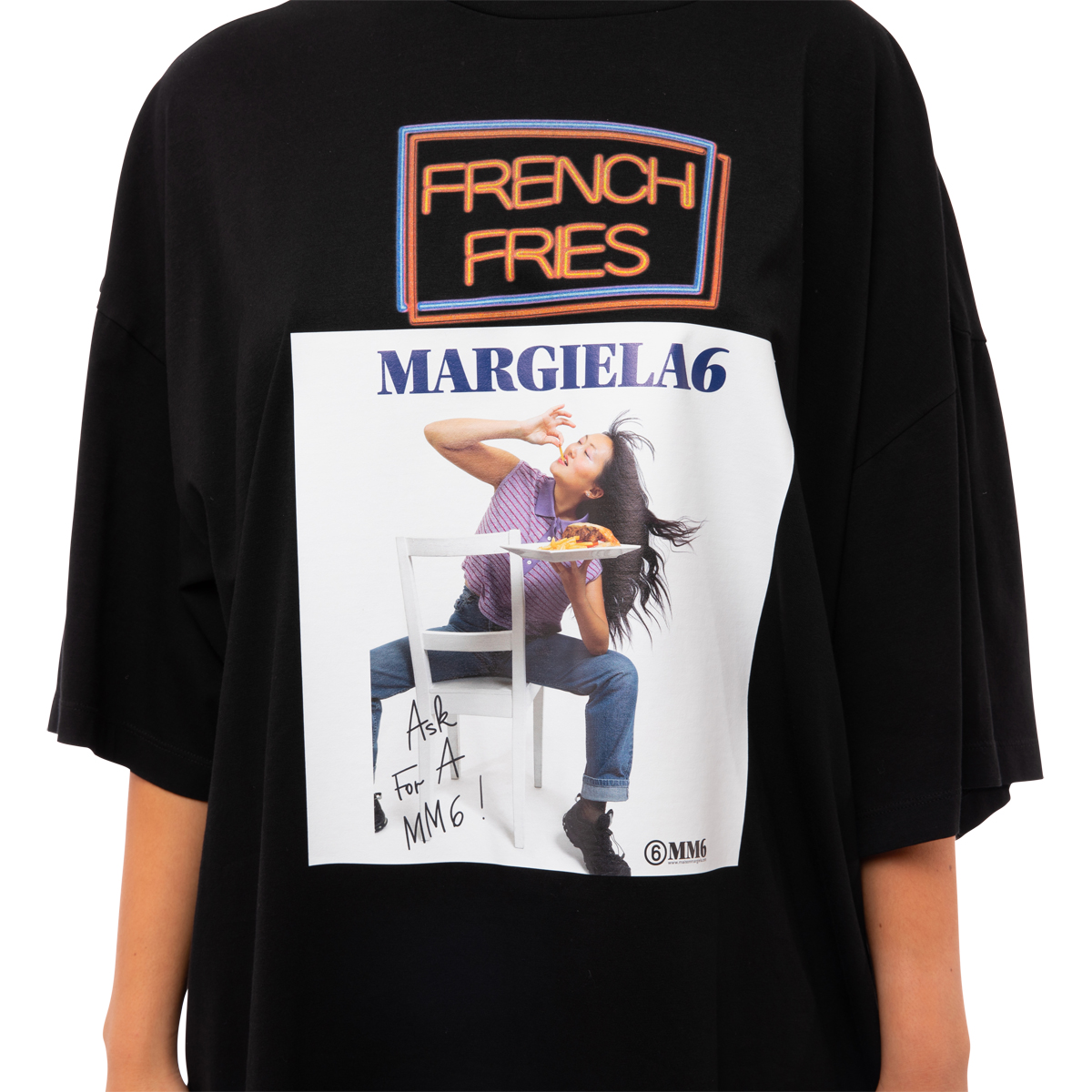 MM6 Maison Margiela French Fries T-Shirt