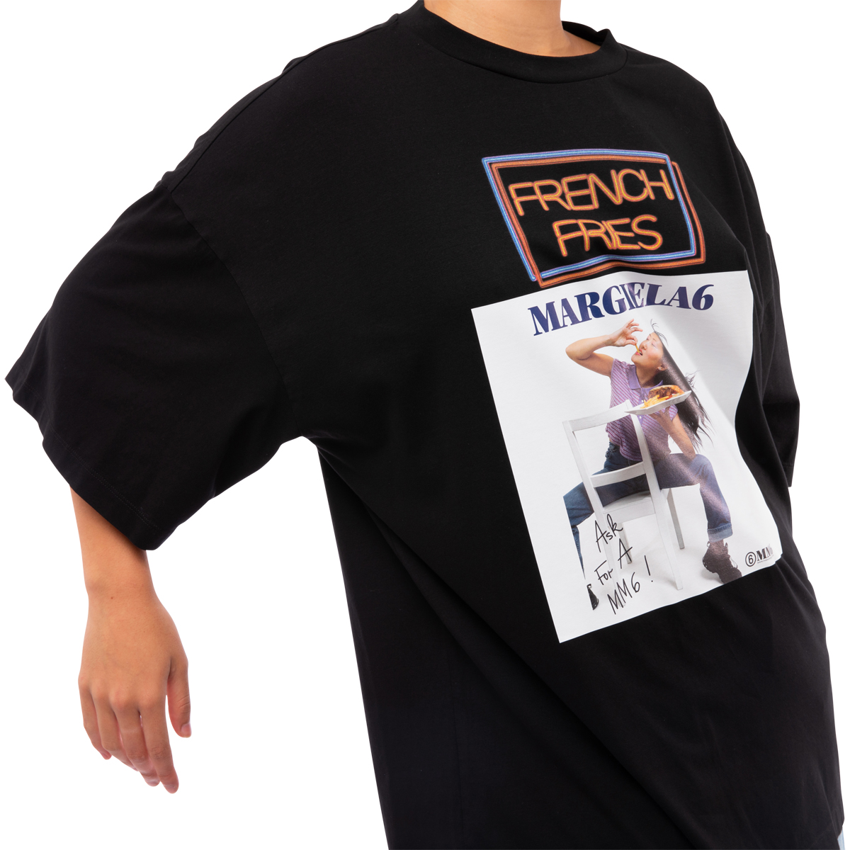 MM6 Maison Margiela French Fries T-Shirt