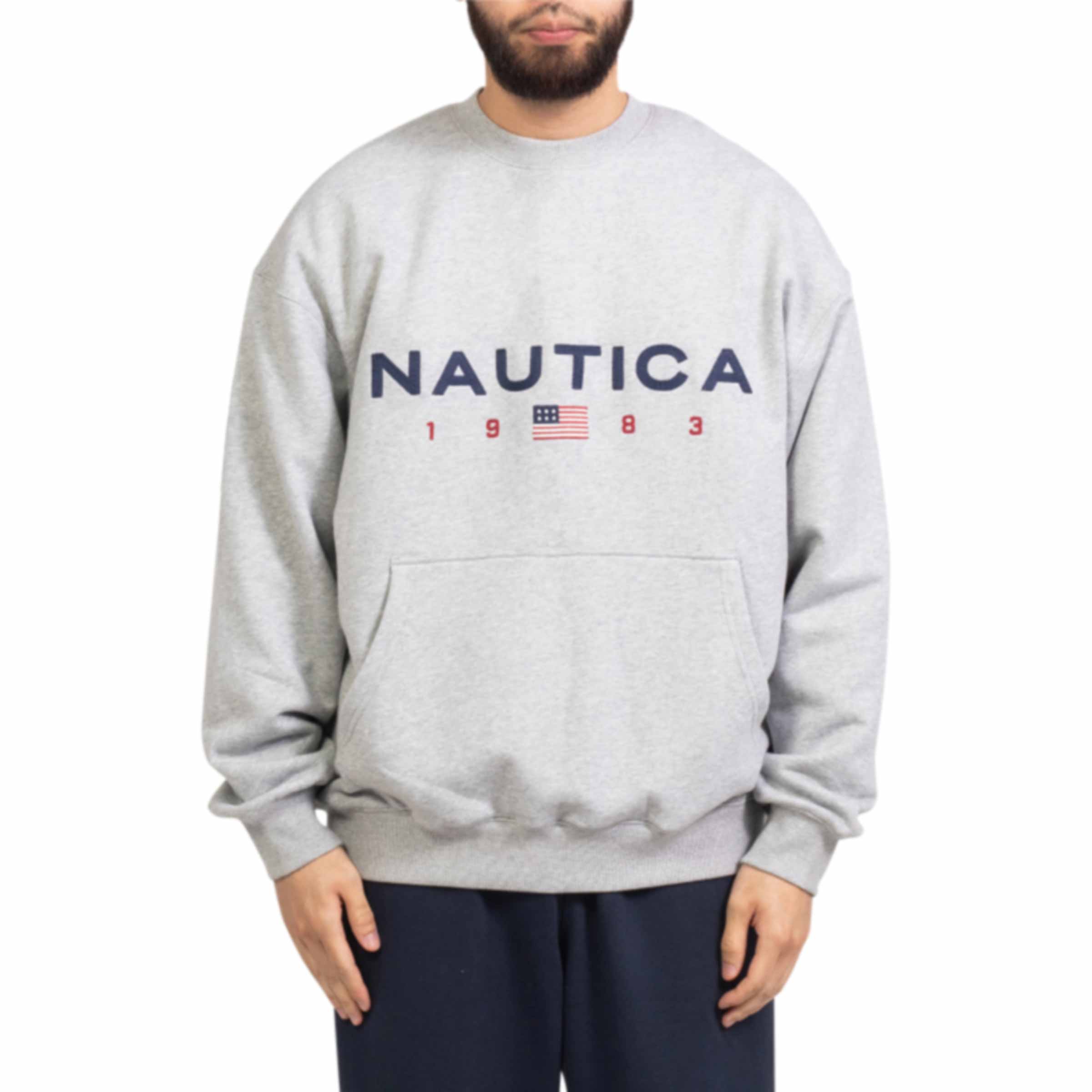 パーカー・フーディ NAUTICA 83 Flag Polar Hoodie Navy NFL2043NAZ BIG & TALL N83 GRAPHIC PULLOVER HOODIE | Nautica