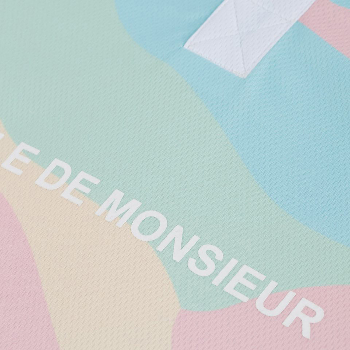 Drôle De Monsieur Mesh 'Ice Cream' Polo Shirt