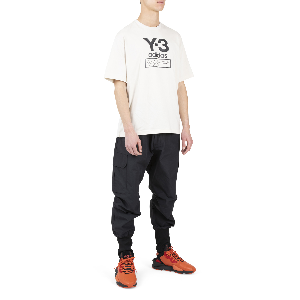adidas Y-3 Stacked Logo Tee