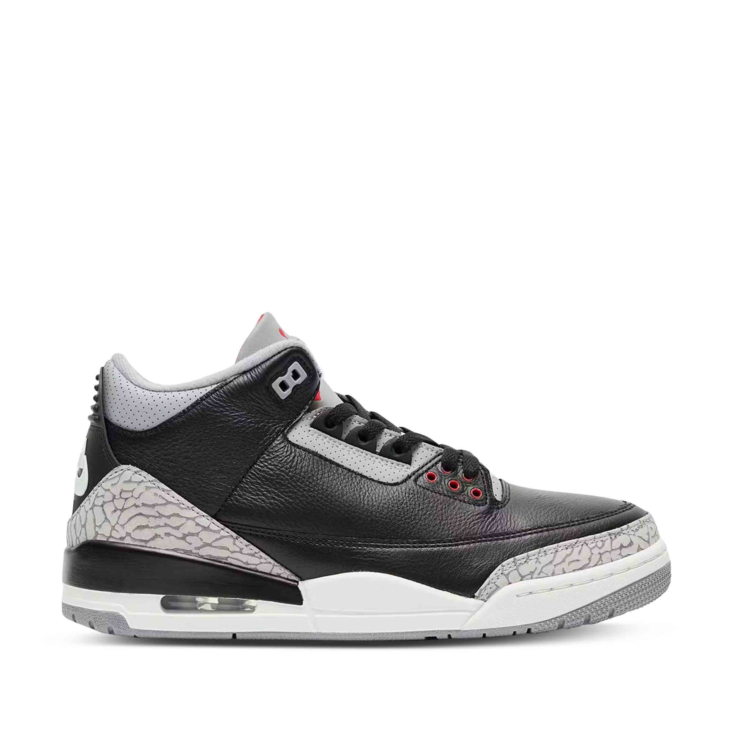 jordan 3 black and red