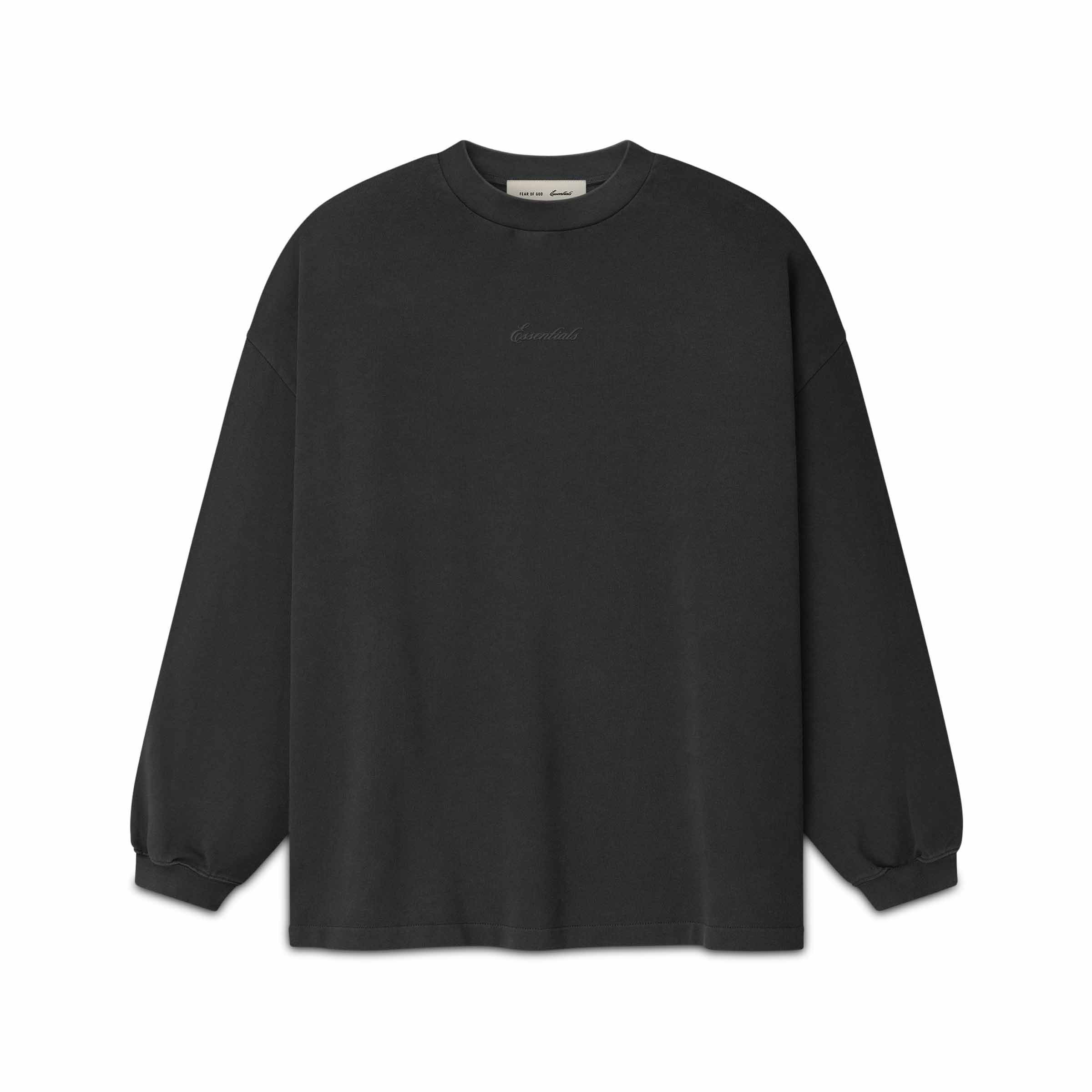 Signature 90s Long Sleeve Tee Faded Black | SUBTYPE