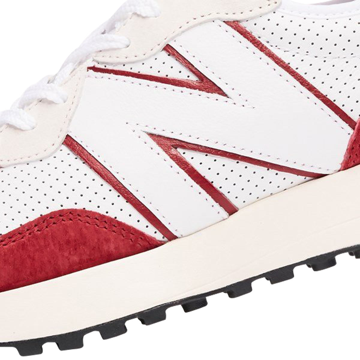 new balance 327 red and white