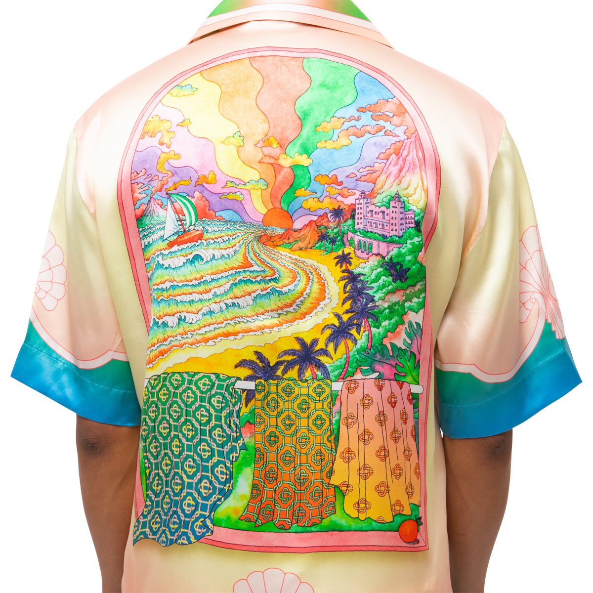 Casablanca Lucid Dreams Silk Shirt