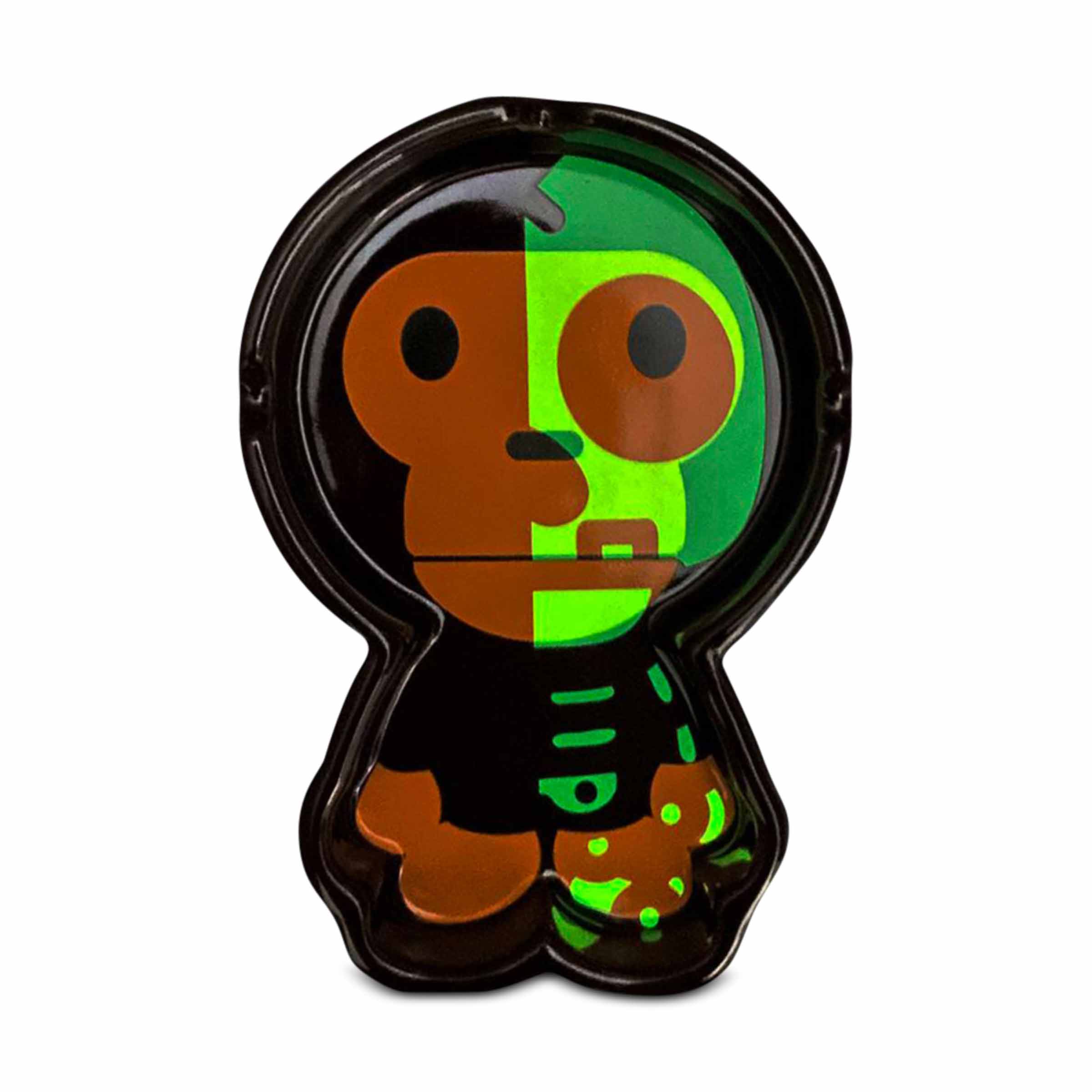 Baby Milo Skull Glow in the Dark Tray Brown | SUBTYPE