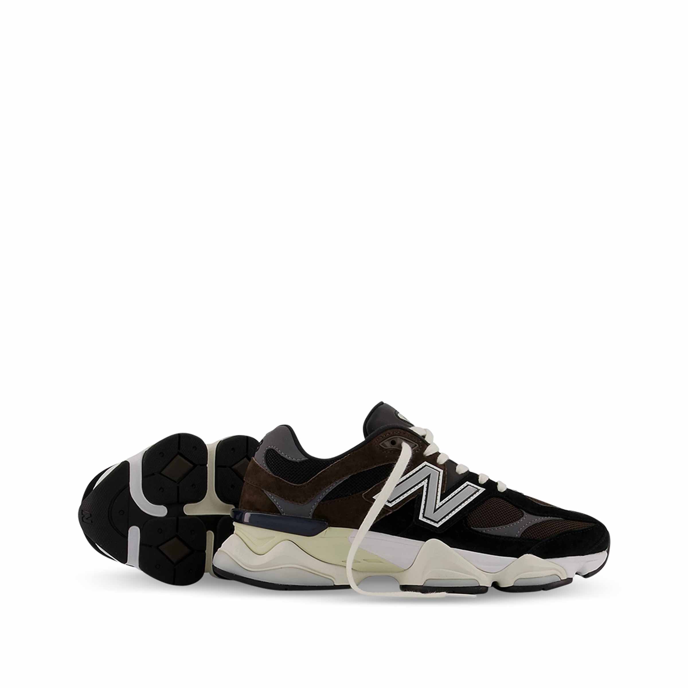 new balance 9060 black with castlerock and rain cloud u9060blk