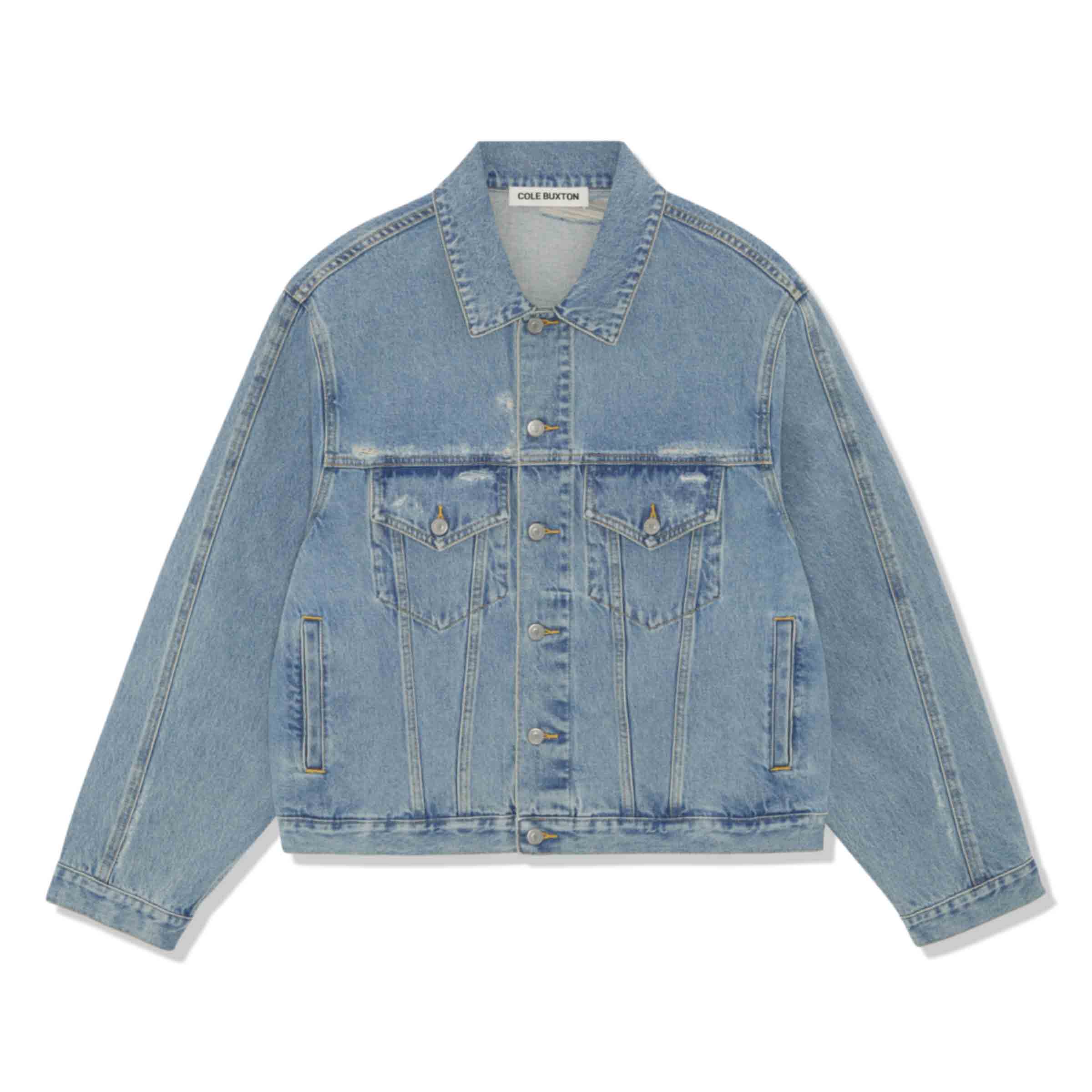 Washed Denim Jacket Blue | SUBTYPE