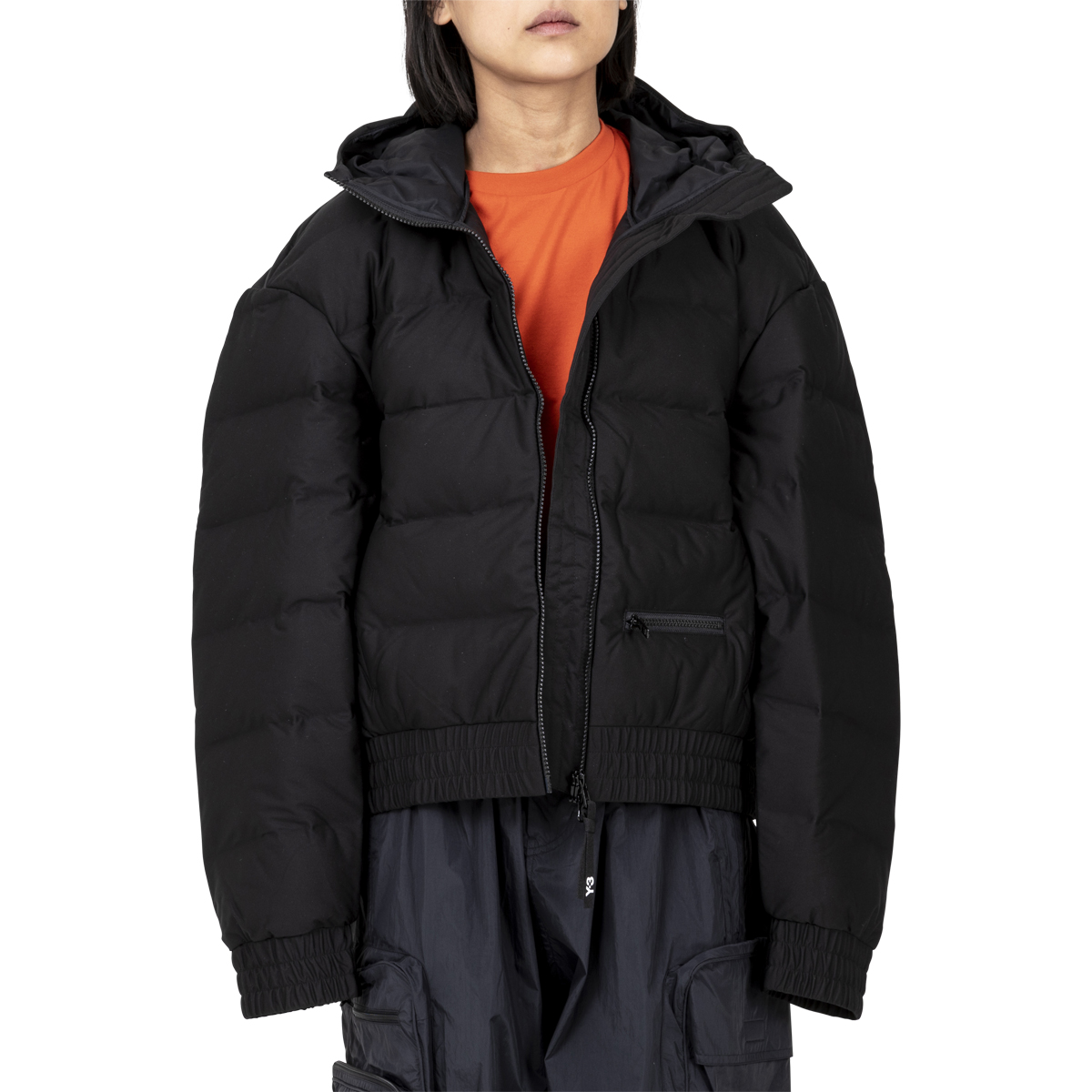 adidas Y-3 Womens Seamless Down Hooded Jacket
