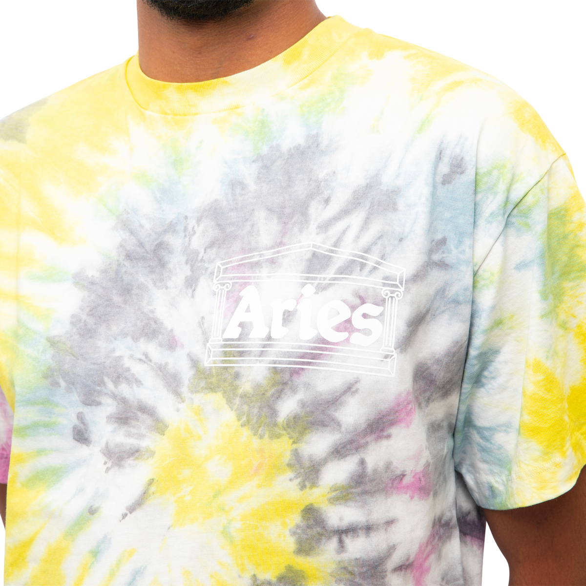 Aries Temple Tie-Dye Tee