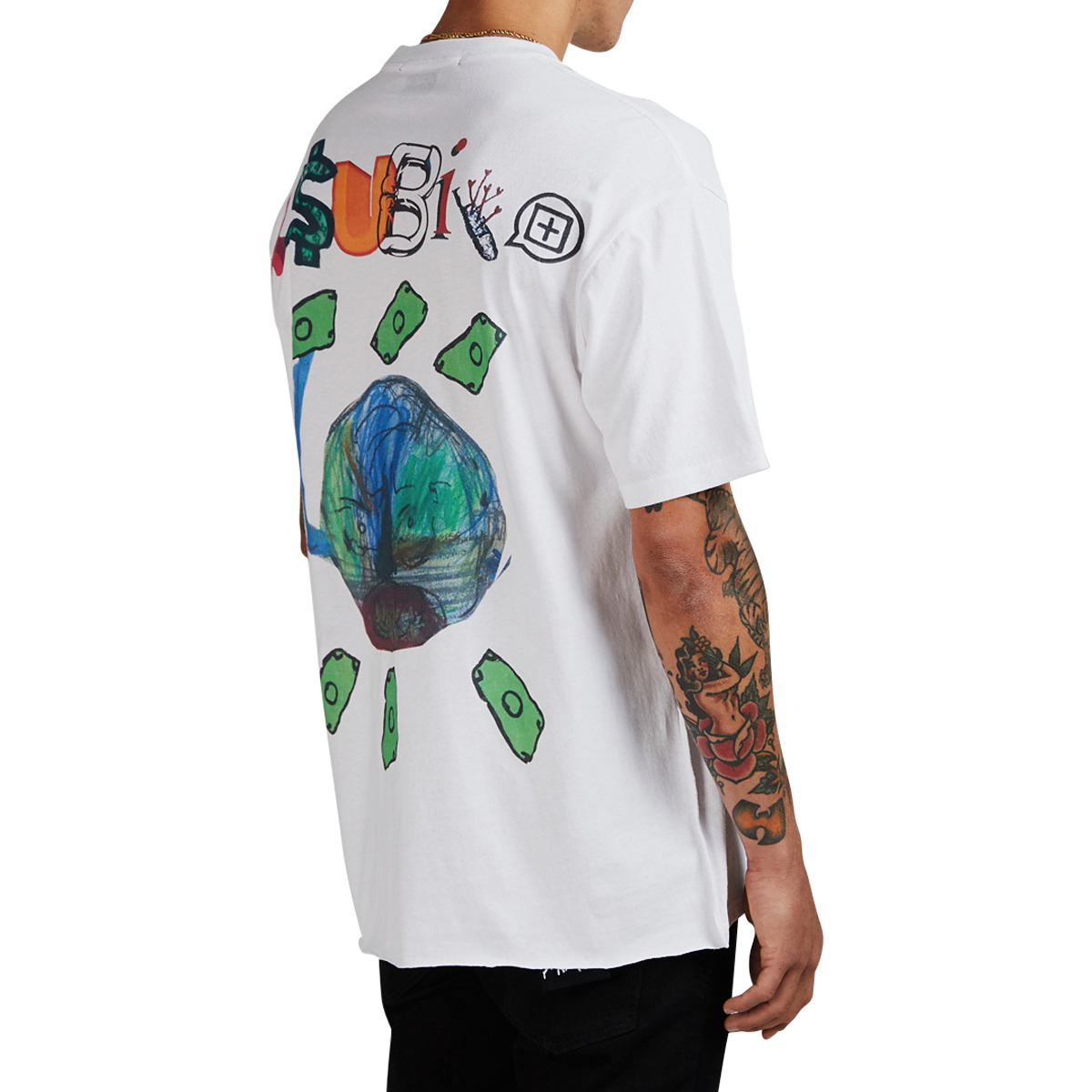 KSUBi X Hidji World Greed Biggie Tee