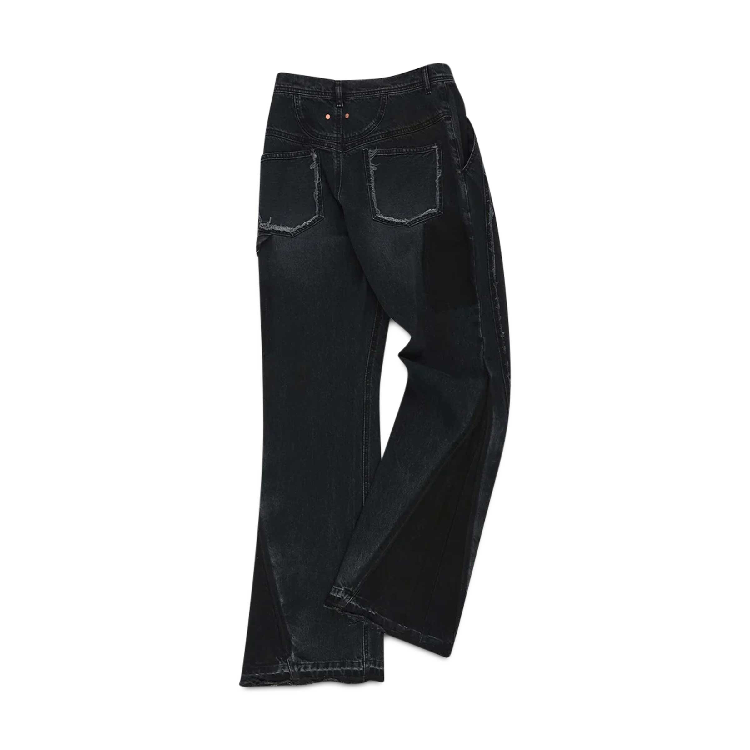 Rodeo Carpenter Wide Jeans Black | SUBTYPE