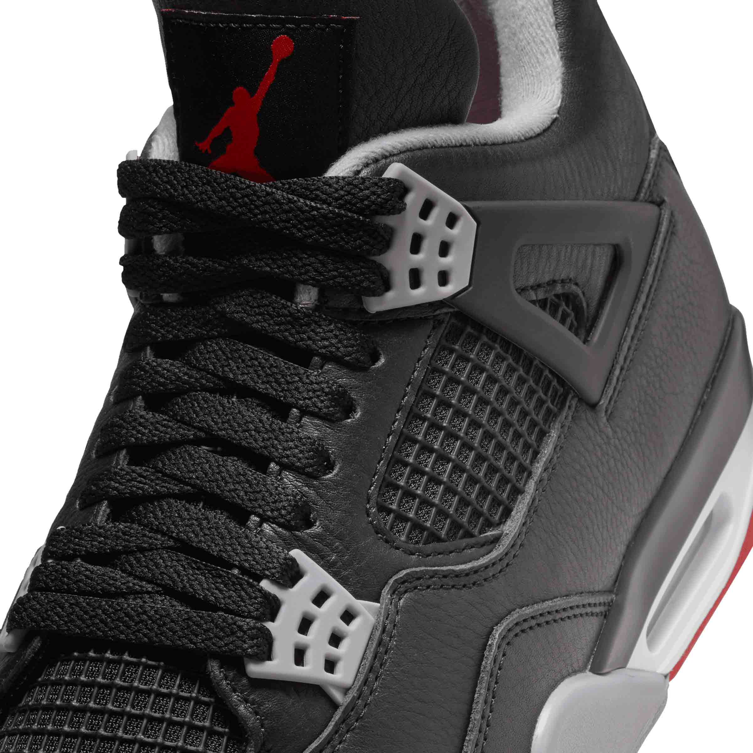 AIR JORDAN RETRO 'BRED REIMAGINED' Black/Fire Red-Cement Grey