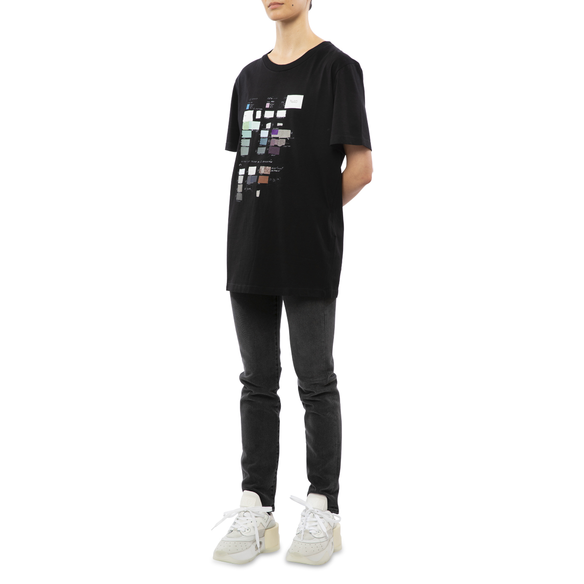 MM6 Maison Margiela Jersey T-Shirt - Black | Subtype