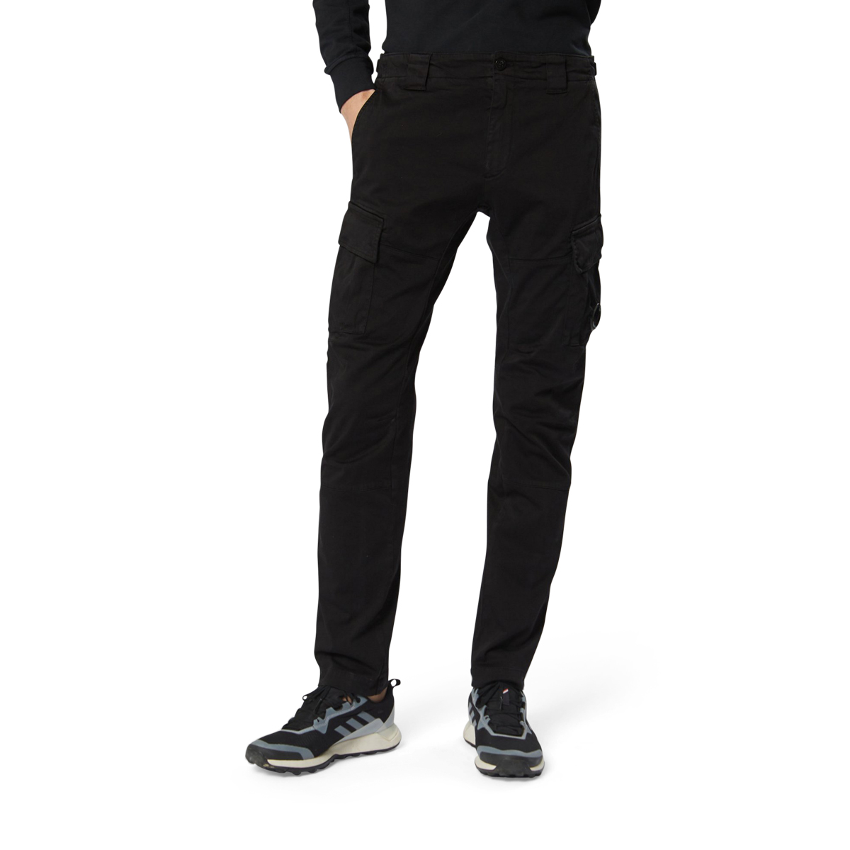 CP Company Garment Dyed Stretch Sateen Lens Pocket Pants