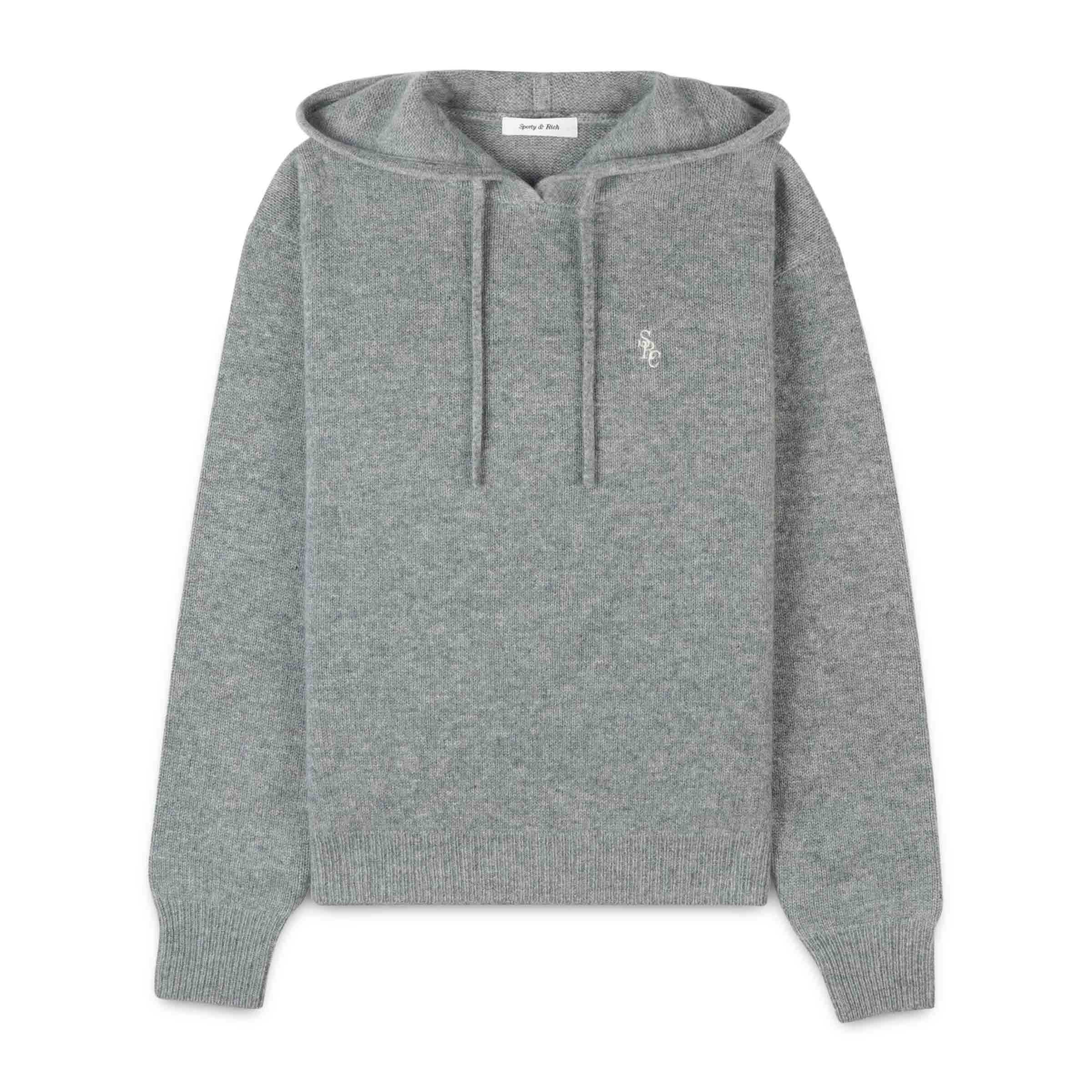Iman Cashmere Hoodie Grey SUBTYPE