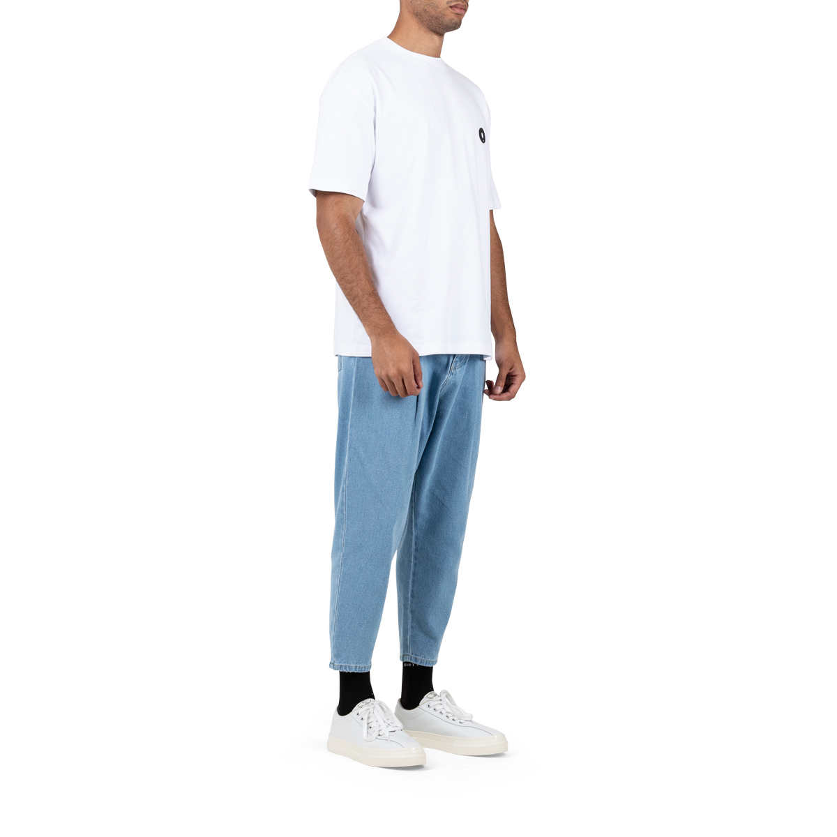 Drôle De Monsieur Denim Cropped Pants