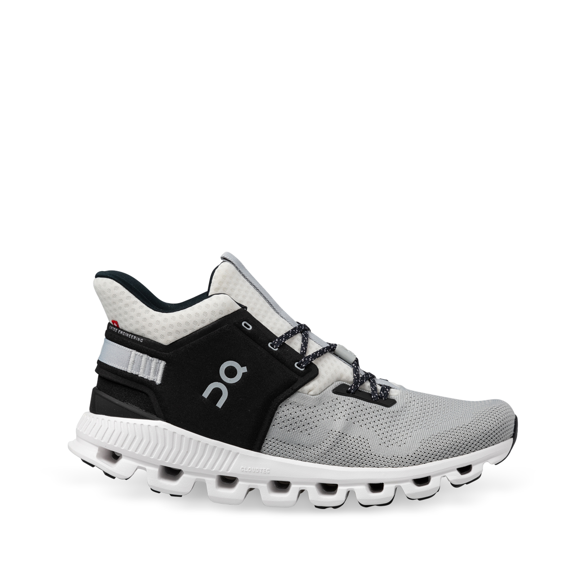 ON Running Cloud Hi Edge Glacier Black