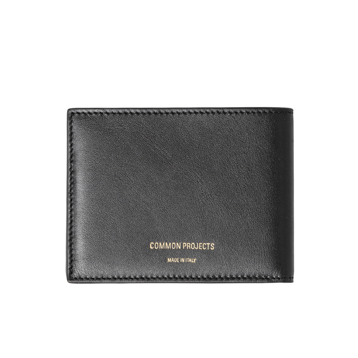 Common Projects Black Standard Bifold Wallet