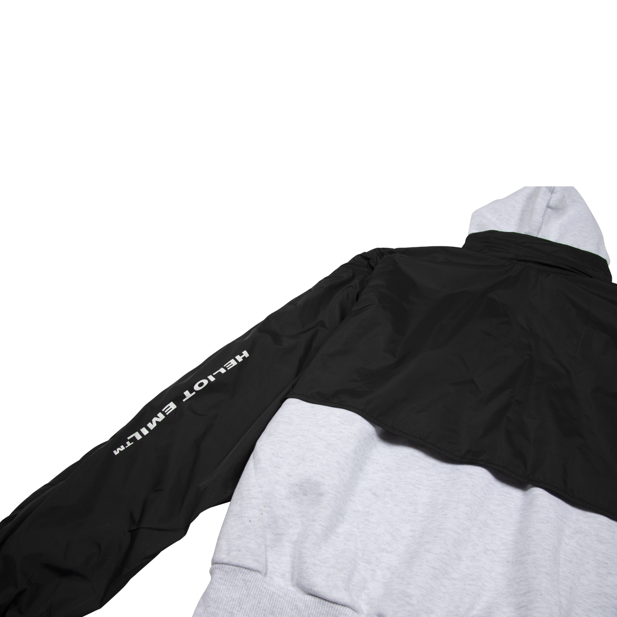 Heliot Emil Hoodie With Tech Jacket Overlayer